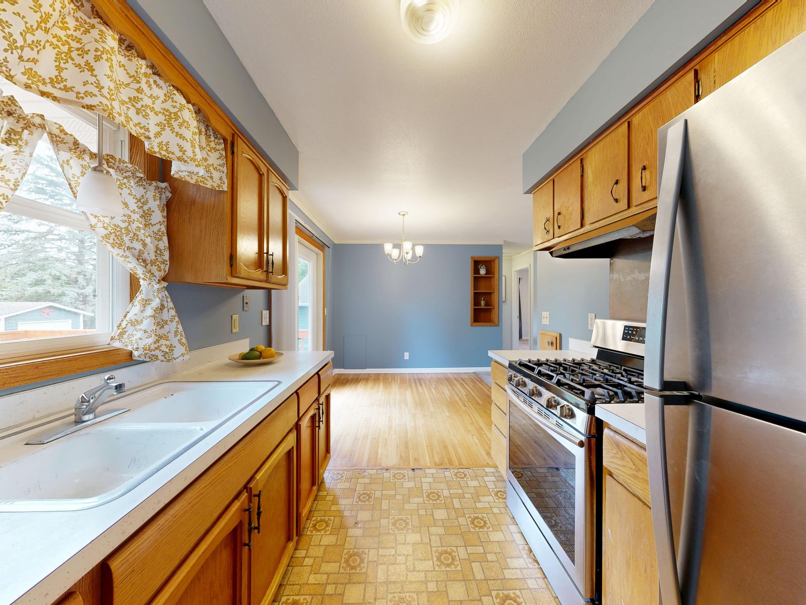 Kitchen with custom wood cabinetry